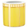 Vase Signum en porcelaine, large, jaune Vase Signum en porcelaine, large, jaune