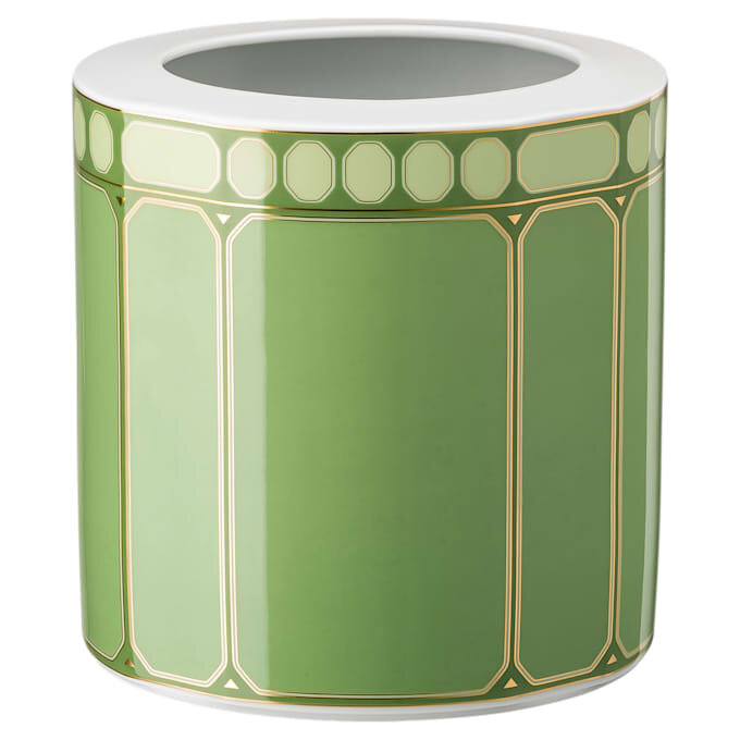 Vase Signum en porcelaine, large, vert Vase Signum en porcelaine, large, vert