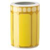 Vase Signum en porcelaine, moyen, jaune Vase Signum en porcelaine, moyen, jaune
