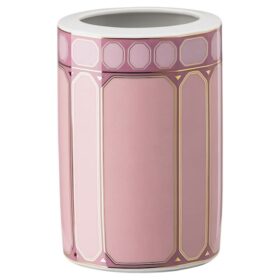 Vase Signum en porcelaine, moyen, rose