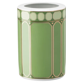 Vase Signum en porcelaine, moyen, vert