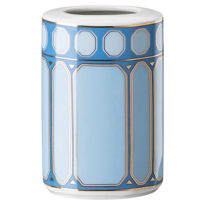 Vase Signum en porcelaine, petit, bleu Vase Signum en porcelaine, petit, bleu