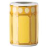 Vase Signum en porcelaine, petit, jaune Vase Signum en porcelaine, petit, jaune