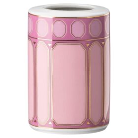 Vase Signum en porcelaine, petit, rose