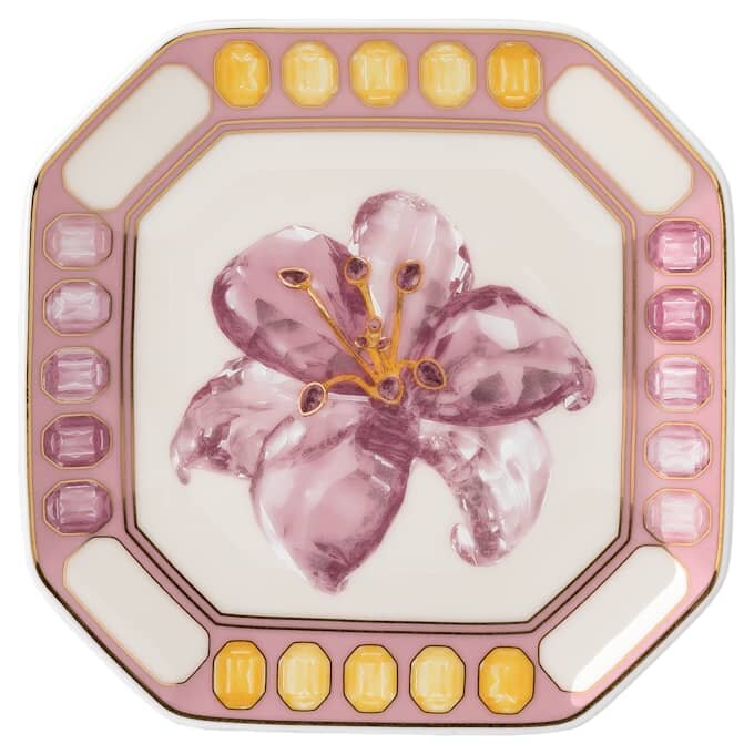 Vide-poche Idyllia en porcelaine, motif imprimé « Crystal », lys, multicolore Vide-poche Idyllia en porcelaine, motif imprimé « Crystal », lys, multicolore